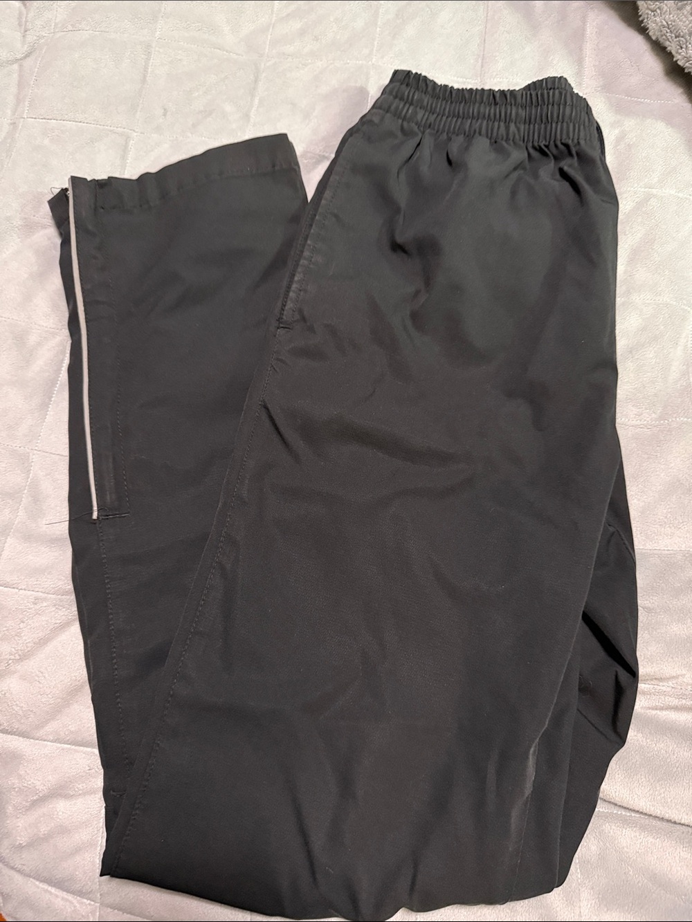 New Balance Black Men’s Jogger Sweatpants with Reflective Stripe